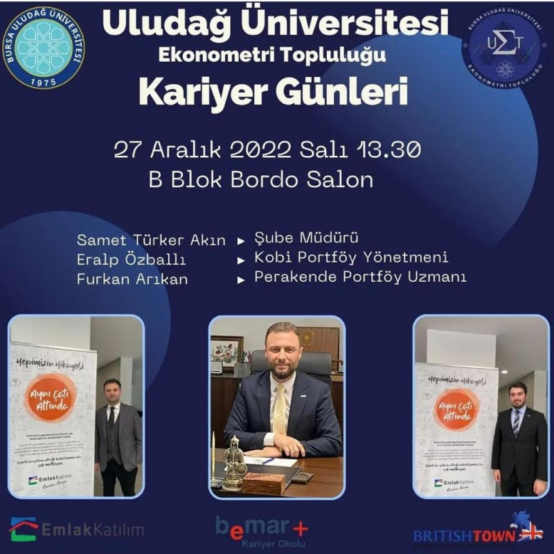 EKONOMETRİ TOPLULUĞU KARİYER GÜNLERİ